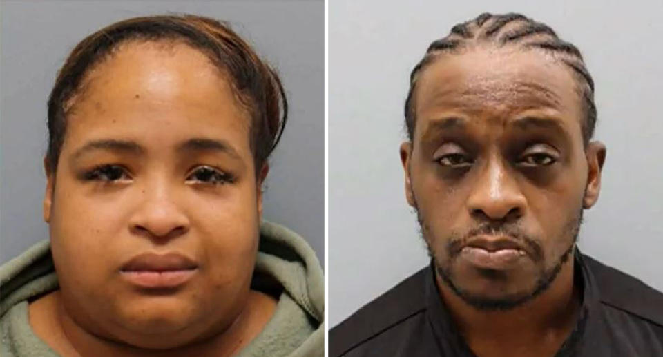 Tiffany and Jermaine Thomas were arrested in July after their adopted son was found dead inside a washing machine. Source: Newsflash/ Australscope