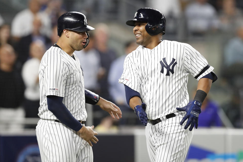 The Yankees are closing in on their first division title since 2012. (AP Photo/Kathy Willens)