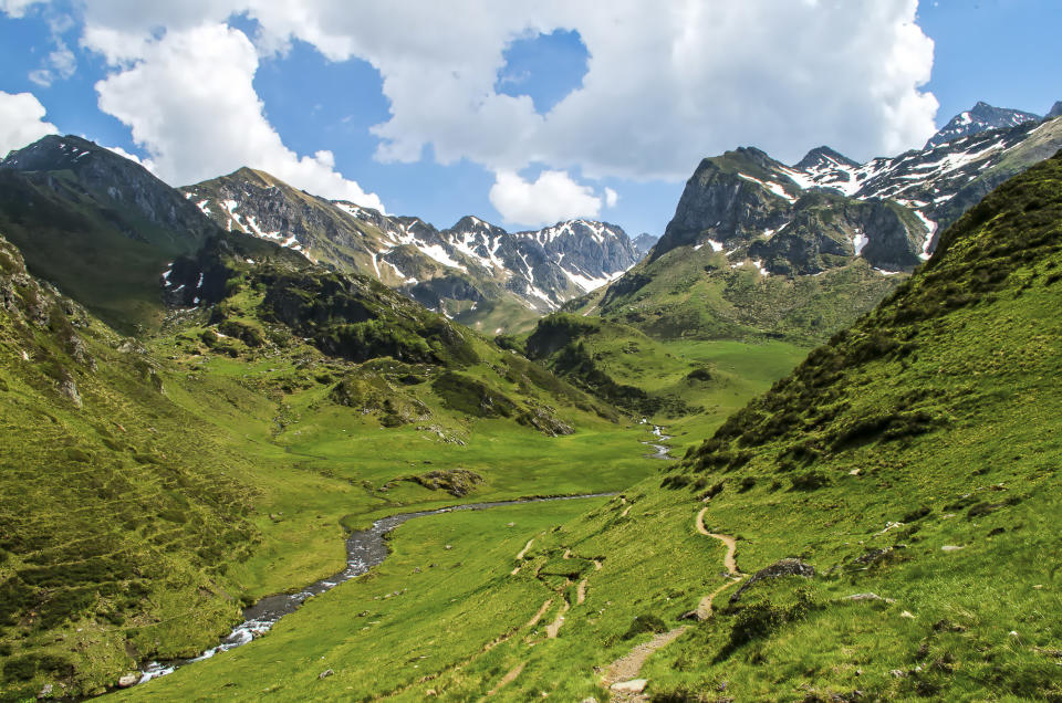 The Pyrenees Mountains