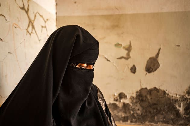 Una mujer en Raqqa (capital temporal del Estado Islámico), en una imagen de archivo.