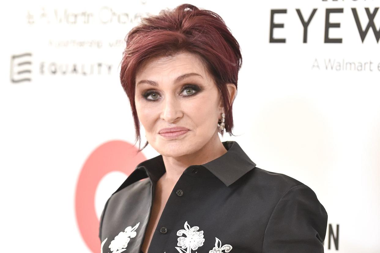 Sharon Osbourne attends Elton John AIDS Foundation's 30th Annual Academy Awards Viewing Party on March 27, 2022 in West Hollywood