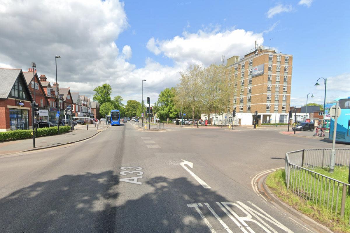 Junction of The Avenue with Banister Road and Lodge Road <i>(Image: Google Maps)</i>