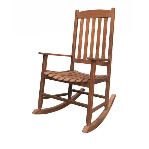 Mainstays Outdoor Wood Porch Rocking Chair