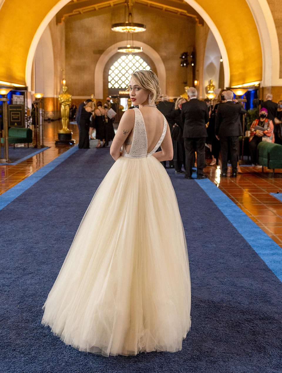 Were Stars Having Even More Fun Backstage at the 2021 Oscars? Take a Look at These Pics and Decide