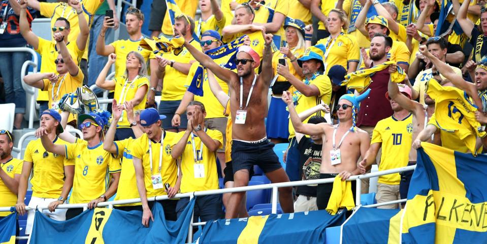 Swedish fans