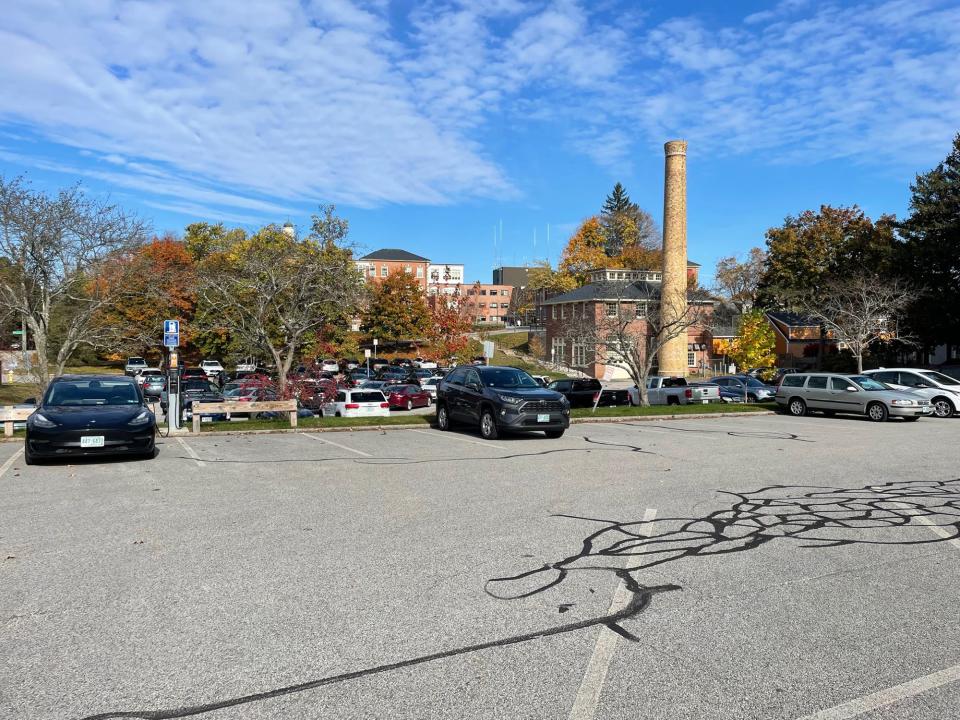 The lower parking lot at the Portsmouth City Hall complex is one of the potential sites for a new Portsmouth police station.