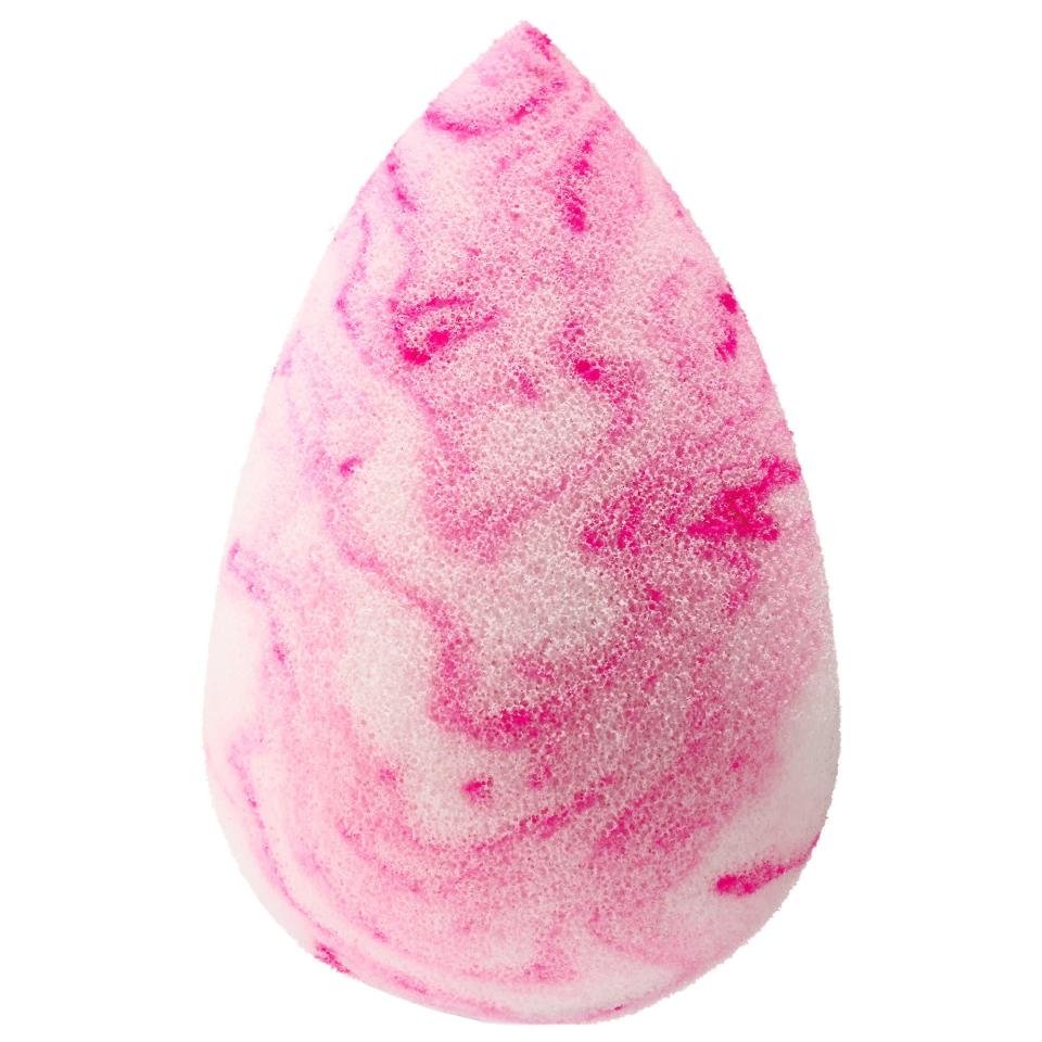 <p>Your favorite <a href="http://www.refinery29.com/how-to-use-a-beauty-blender" rel="nofollow noopener" target="_blank" data-ylk="slk:makeup sponge" class="link ">makeup sponge</a> now looks <em>almost</em> as delicious as a vanilla-strawberry ice cream swirl.</p><p><strong>Beautyblender</strong> Swirl, $20, available at <a href="http://www.sephora.com/beautyblender-swirl-P420690?skuId=1964337&om_mmc=ppc-GG_378477159_27759164199_pla-181491906759_1964337_97594804119_1023191_c&country_switch=us&lang=en&gclid=CKudttiw_9QCFZ6Cswod4GsMhg&gclsrc=aw.ds" rel="nofollow noopener" target="_blank" data-ylk="slk:Sephora" class="link ">Sephora</a>.</p>