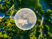 <p>Montreal Biosphere, by pixupLatitude, taken at 586.5 feet. (Caters News) </p>