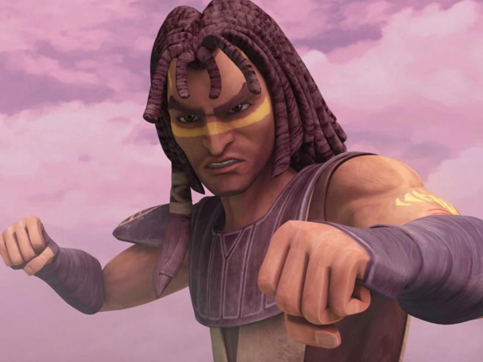 Quinlan Vos in ‘The Clone Wars’ (Lucasfilm)