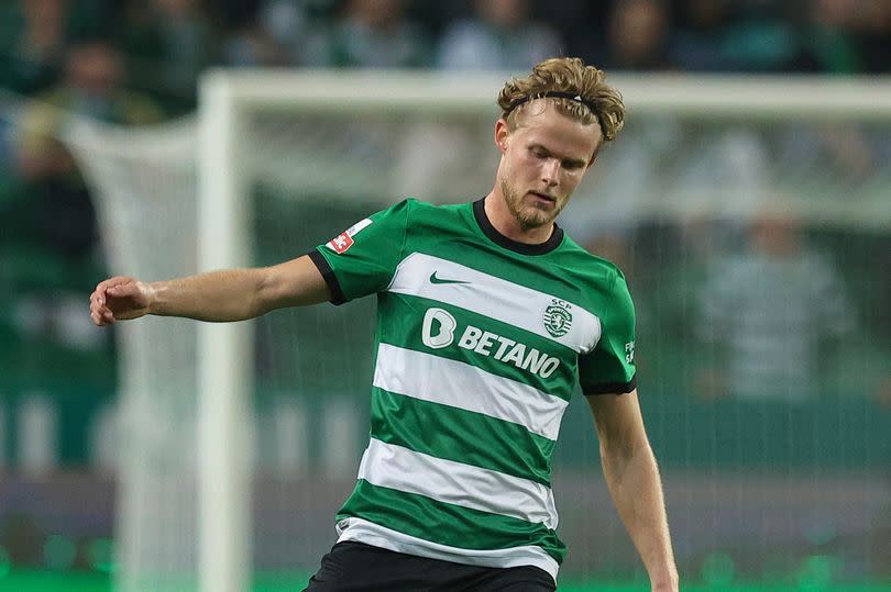 Sporting CP defensive midfielder Morten Hjulmand has been really impressive this season.