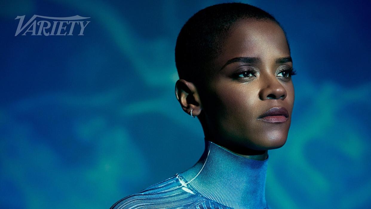 Letitia Wright in Variety
