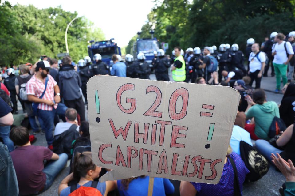 Demonstrationen, Gewalt und Gipfeltreffen – Bilder von G20 in Hamburg