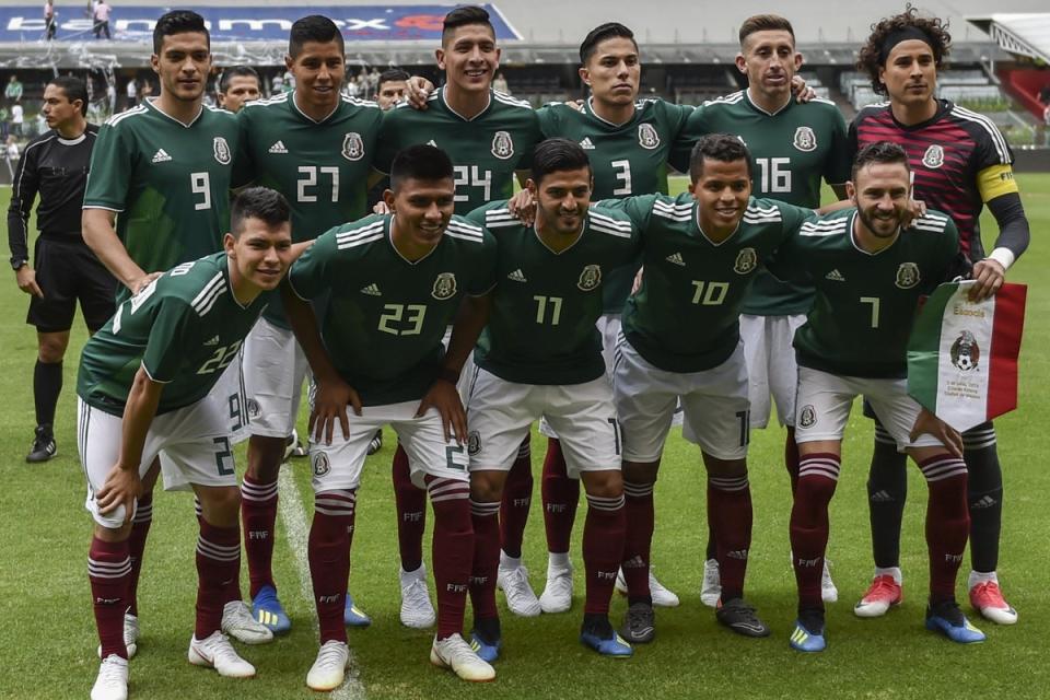Stumbling block: Mexico have struggled to get past the las16  (AFP via Getty Images)