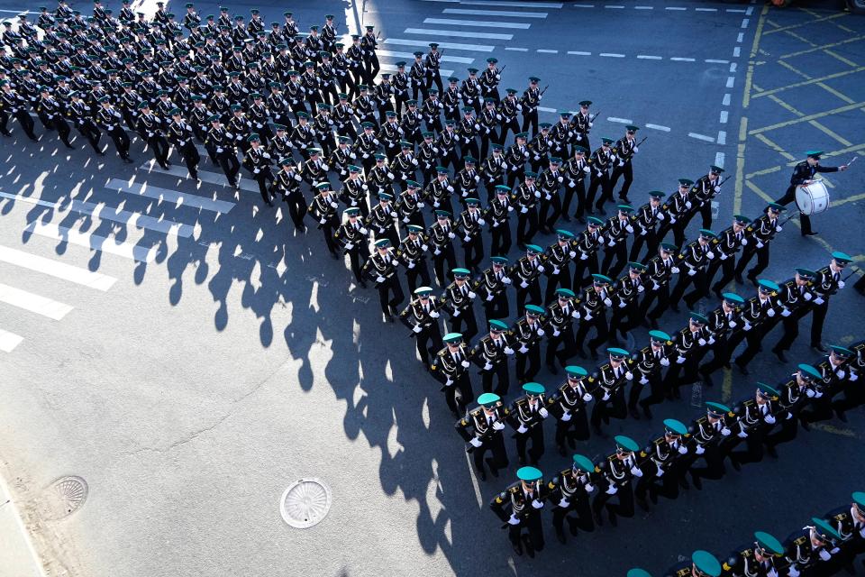 Russia Victory Day Parade Rehearsal (Copyright 2023 The Associated Press. All rights reserved)