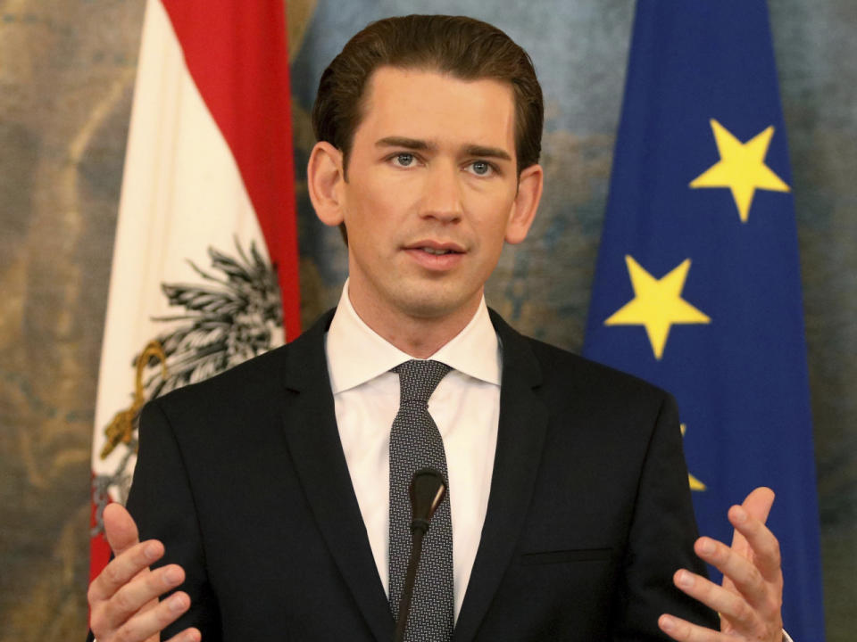 Der österreichische Bald-Kanzler Sebastian Kurz ist wie die meisten seiner politischen Kollegen in Gedanken bei den Opfern und deren Familien. (Bild-Copyright: Ronald Zak/AP Photo)