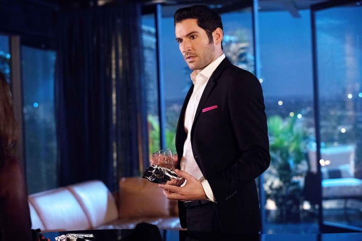 Tom Ellis in Lucifer.