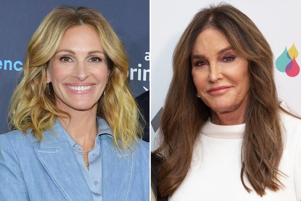 Julia Roberts & Caitlyn Jenner