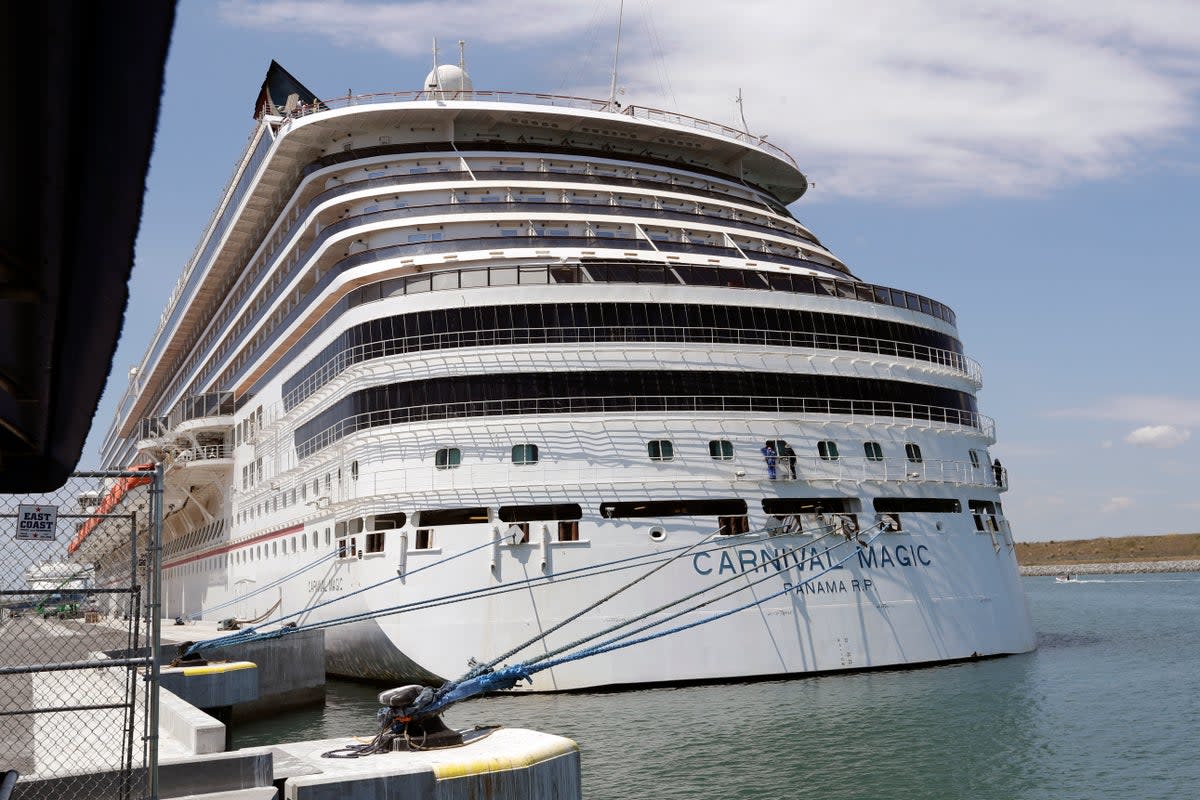 Cruise Ship-Sick Passengers (Copyright 2020 The Associated Press. All rights reserved)