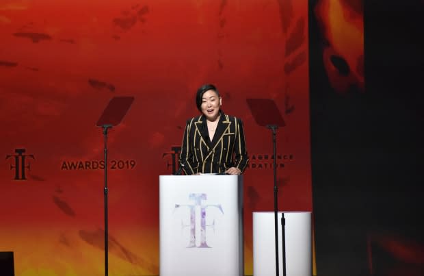 Aya Kanai at the 2019 Fragrance Foundation Awards. 