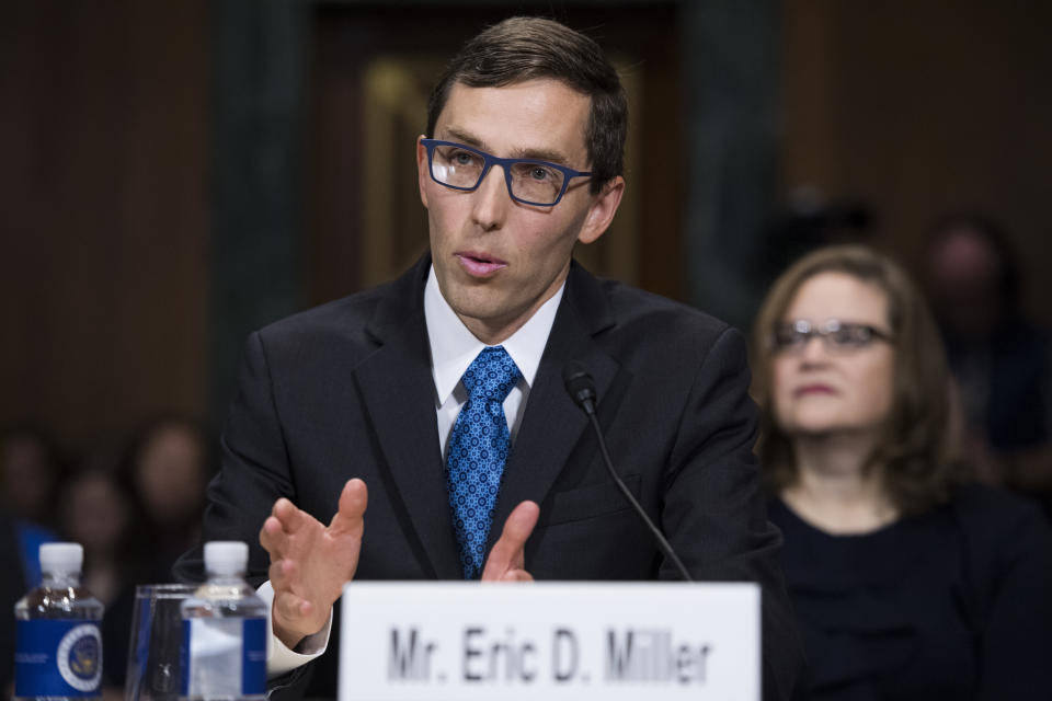 Eric Miller made a career out of fighting Native American tribes' rights. Now he's a federal judge on a court with jurisdiction over hundreds of tribes.&nbsp; (Photo: Tom Williams via Getty Images)