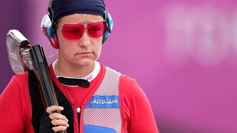 Shooting - Women's Trap - Qualification Day 1