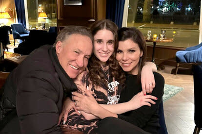 Heather Dubrow , Max Dubrow, and Terry Dubbrow pose for a photo together.