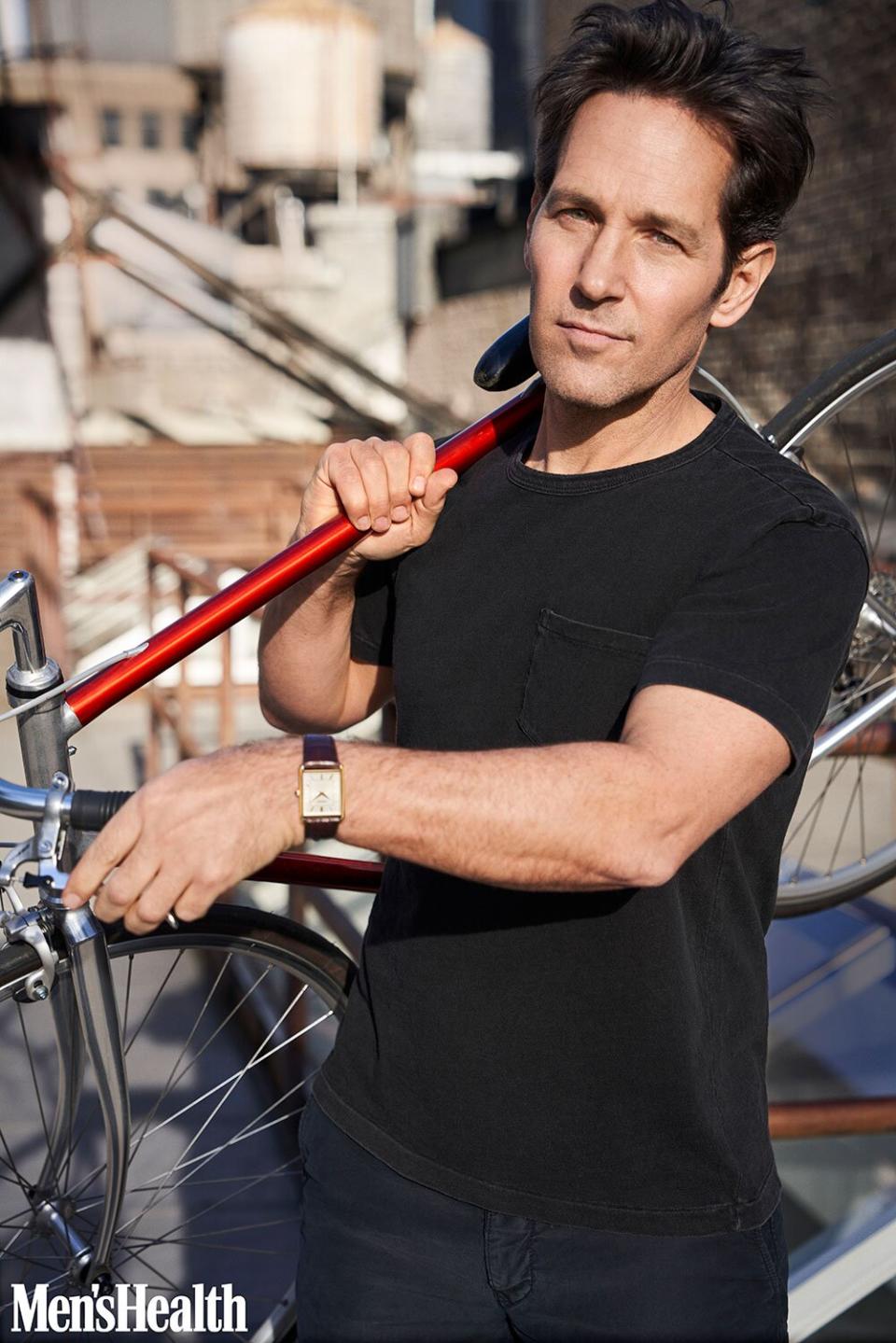 Men’s Health March 2023 issue cover + portraits feat. Paul Rudd: photo credit: Carter Smith for Men’s Health**