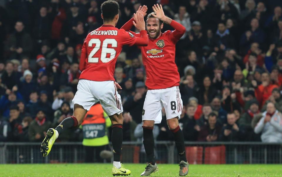 Manchester United scored four goals in 11 second half minutes to put the game beyond AZ Alkmaar - AFP