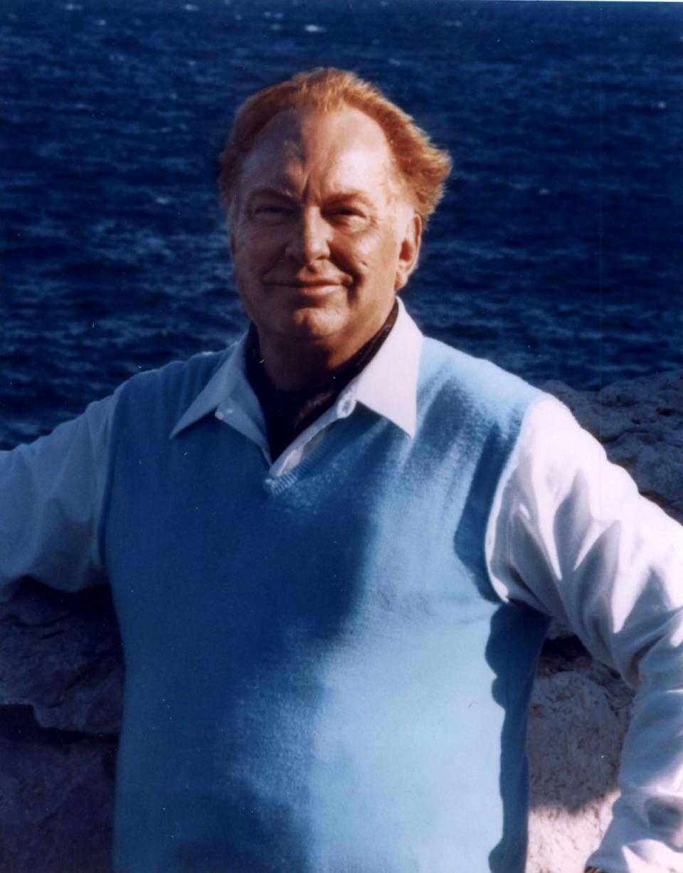 <div class="inline-image__caption"><p>Portrait of Scientology founder L. Ron Hubbard in the 1970s</p></div> <div class="inline-image__credit">Mondadori Portfolio/Getty</div>