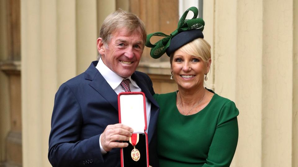 <p>The former Liverpool and Celtic star, known as King Kenny, received the honour from the Prince of Wales at Buckingham Palace.</p>