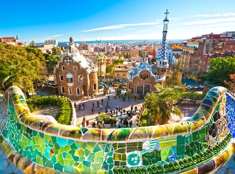 Park Güell in Barcelona - Credit: Luciano Mortula/MasterLu