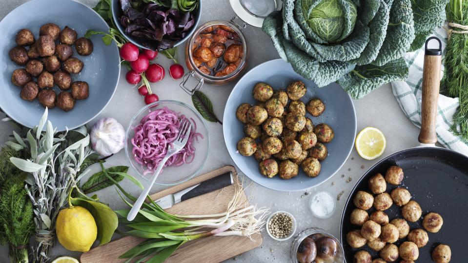 Die klassischen Köttbullar bekommen eine rein pflanzliche Alternative (Bild: Ikea)