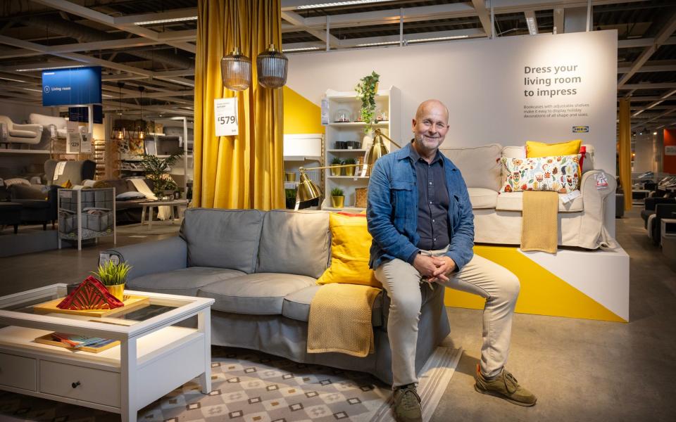 Ikea's UK boss Peter Jelkeby said the company wanted to 'stand with' its customers amid economic uncertainty