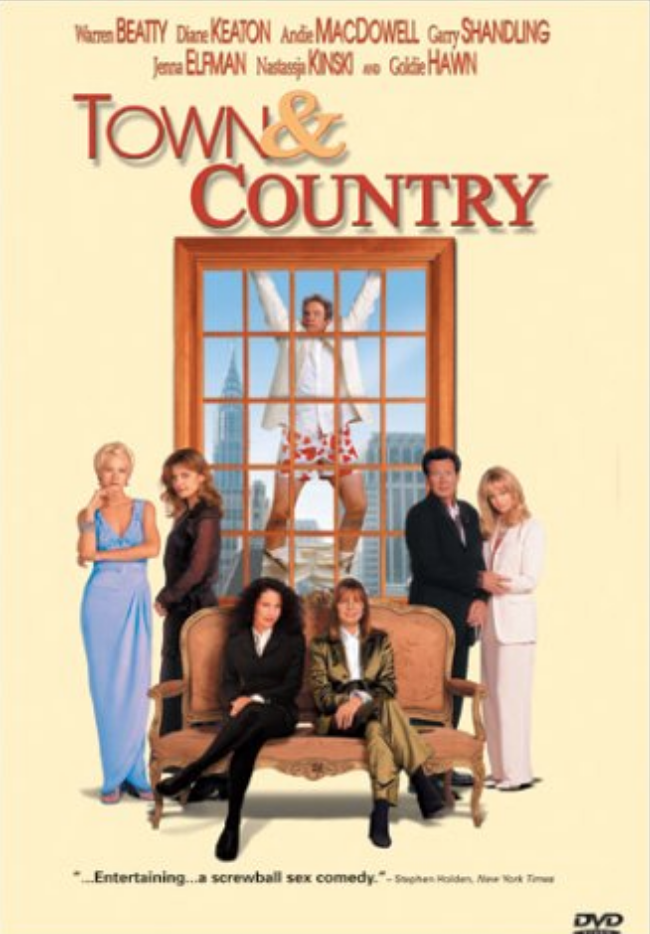 <p>If you were a fan of <em>The First Wives Club</em>, you wouldn’t have expected that another Goldie Hawn and Diane Keaton team up could wind up being a box office flop. Sadly, <em>Town & Country</em> didn’t fare well with critics or audiences. The film only brought in $10 million worldwide after being given a <a href="https://www.boxofficemojo.com/release/rl1702331905/" rel="nofollow noopener" target="_blank" data-ylk="slk:$90 million budget;elm:context_link;itc:0;sec:content-canvas" class="link ">$90 million budget</a>.</p>