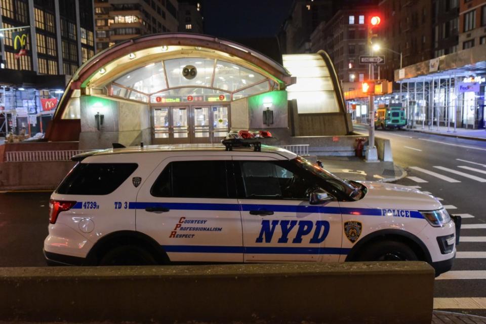 A 26-year-old man was stabbed in the buttocks in an unprovoked attack steps from the subway entrance at West 96th Street and Broadway, cops said. Seth Gottfried