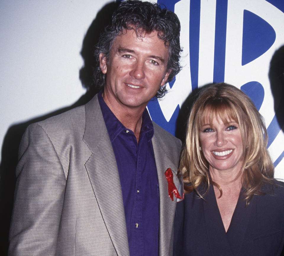 Suzanne Somers and Patrick Duffy in 1994