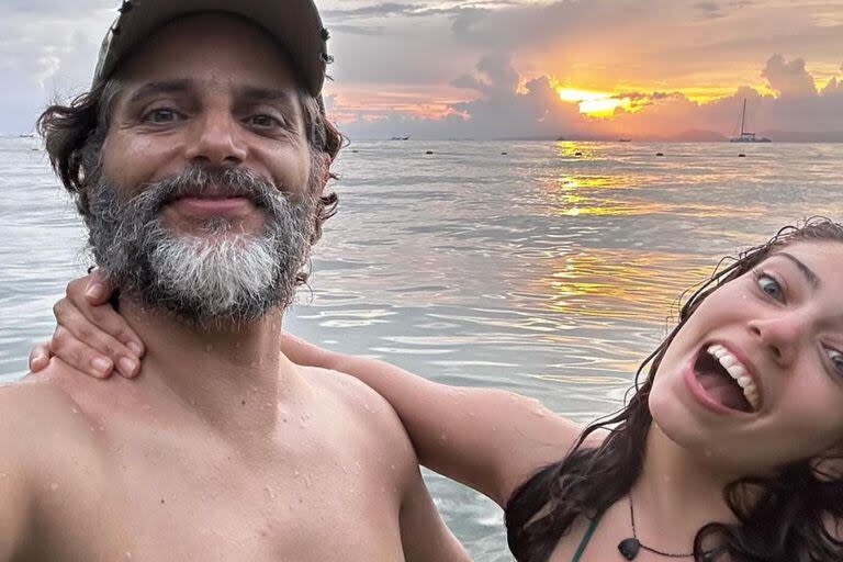 Padre e hija se mostraron muy felices (Foto Instagram @elofurriel)