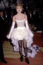 <p> The actress looked like a runway Las Vegas bride at the 1992 Academy Awards. </p>