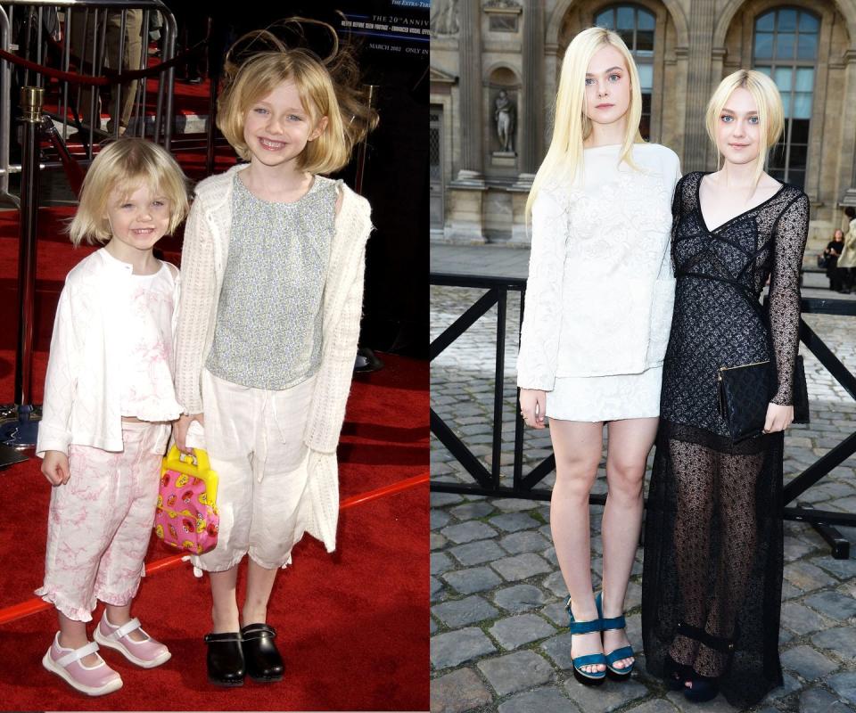 Elle and Dakota Fanning