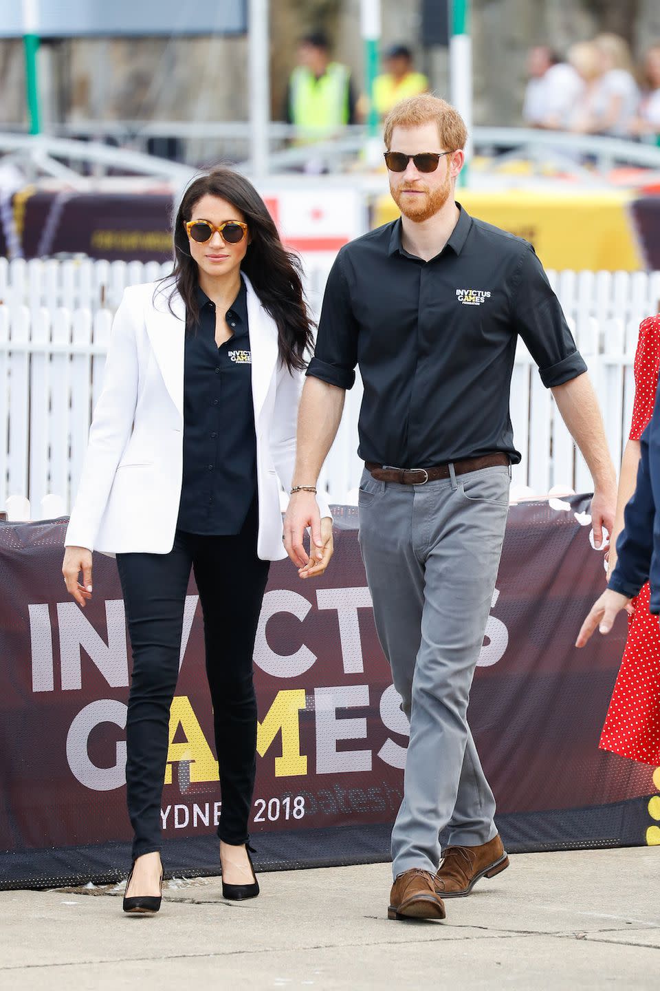 Royal tour day five: Altuzarra Studio Acacia White Blazer