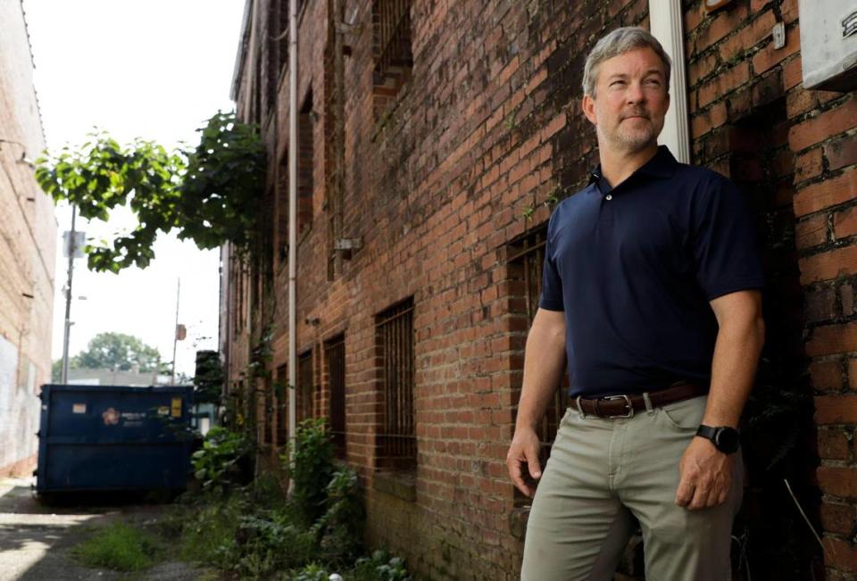 Shaw Kuester’s commercial real estate company began investing in Fort Mill, S.C. about a decade ago with by renovating historic properties for new uses. He’s taking that same playbook in Chester.