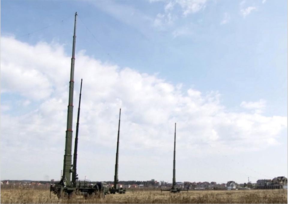 En esta foto proveída por el Servicio de Prensa del Ministerio de Defensa de Rusia el 19 de septiembre del 2021, sistemas Palantin-K de guerra electrónica son vistos durante un ejercicio en la región de Voronezh. (Servicio de Prensa del Ministerio de Defensa de Rusia).