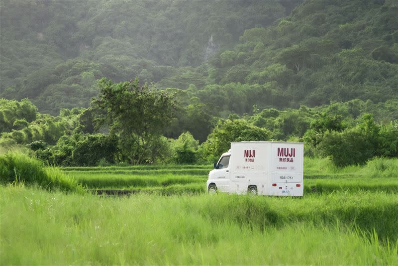 全台首發「MUJI無印良品移動服務車」。（圖／品牌業者提供）