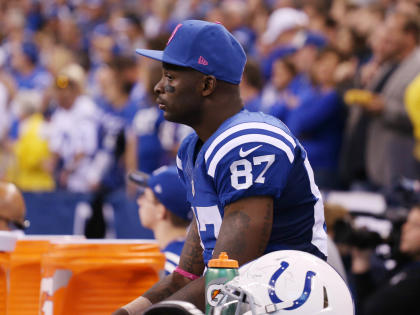 Bench Reggie Wayne this week? (USAT)