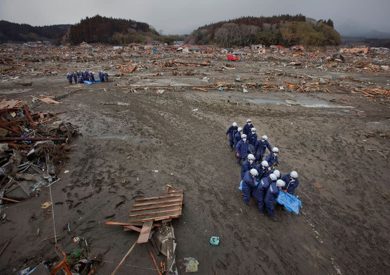 FILE PHOTO: 10th anniversary of Japan's quake, tsunami and nuclear disaster