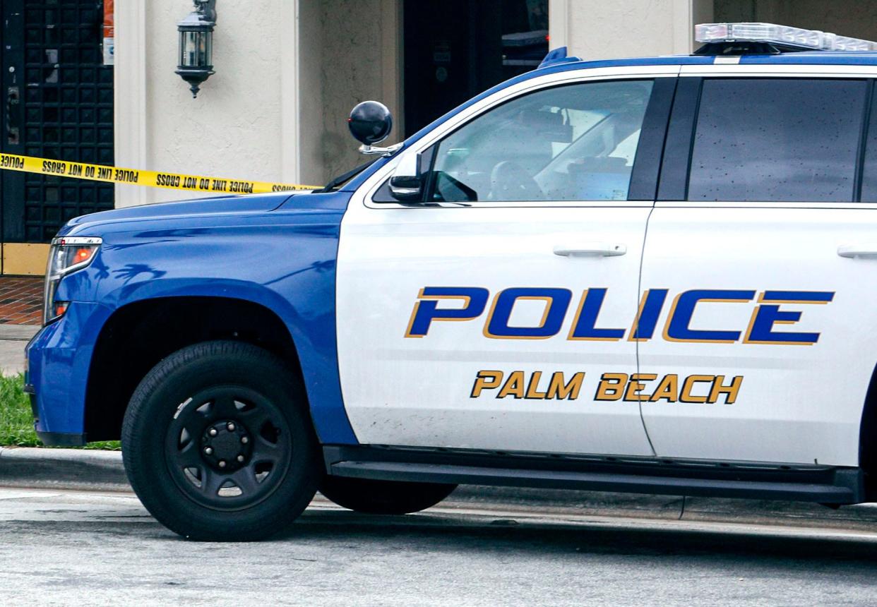 Palm Beach Police have charged a Riviera Beach man with burglary and grand theft.