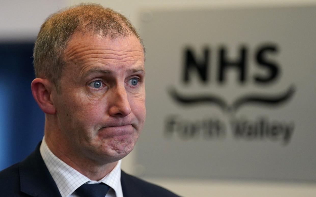 Michael Matheson, Scotland’s health minister