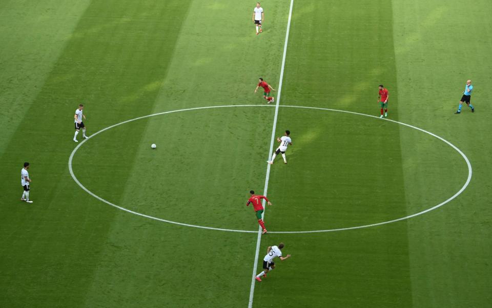 Germany get the game started - GETTY IMAGES