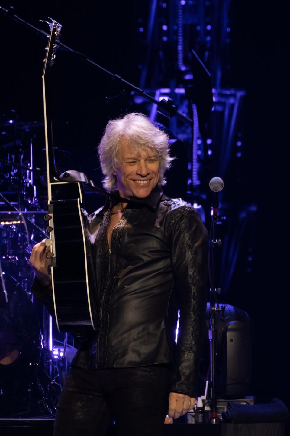 Jon Bon Jovi performs at the Moody Center on April 3 in Austin, Texas.