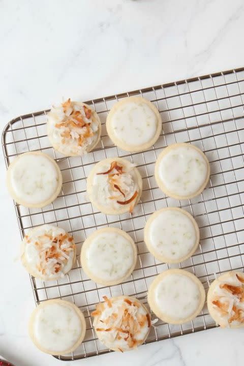 Lime and Coconut Coins